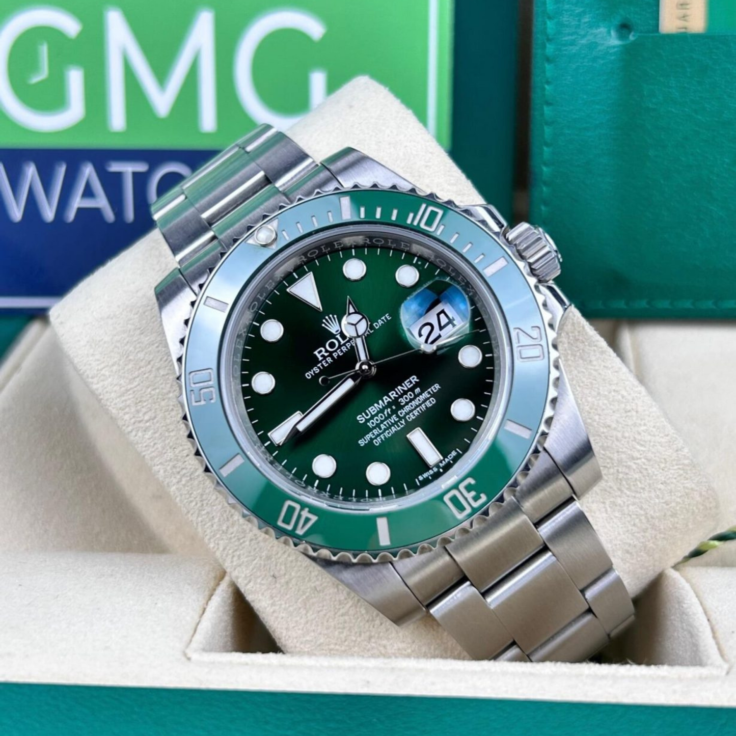 Rolex Submariner Date – ‘Hulk’ –