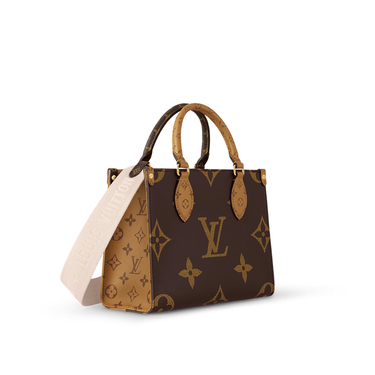 Vuitton Monogram Reverse On-the-Go PM handbag