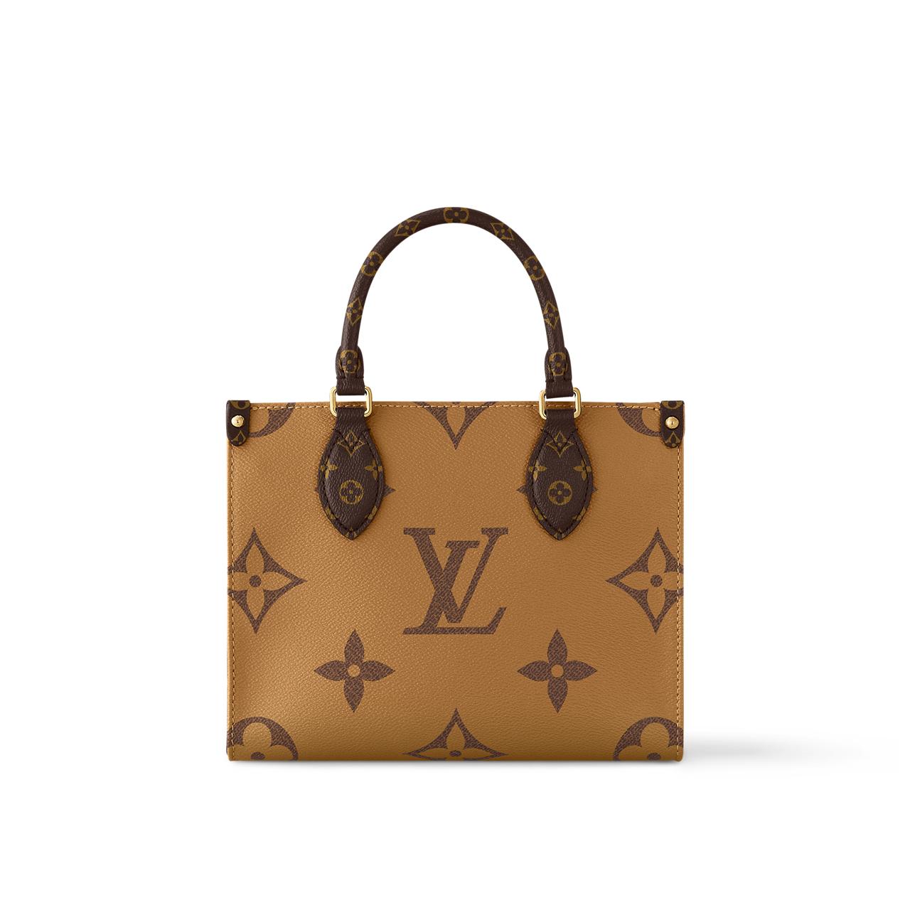 Vuitton Monogram Reverse On-the-Go PM handbag
