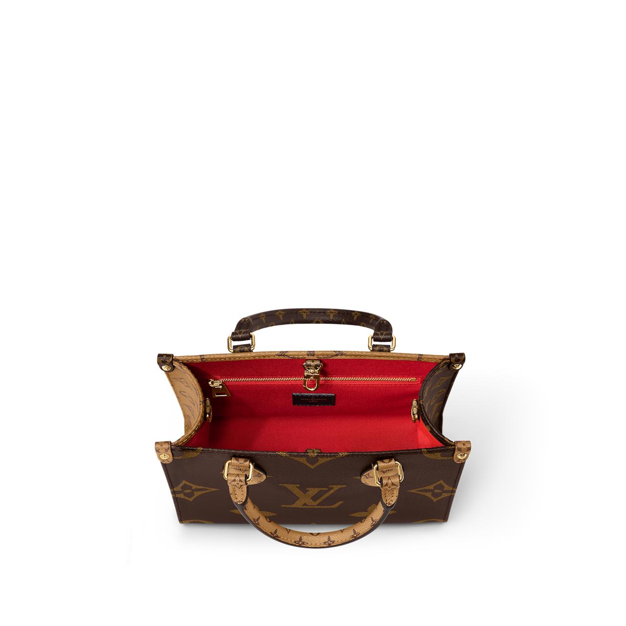 Vuitton Monogram Reverse On-the-Go PM handbag
