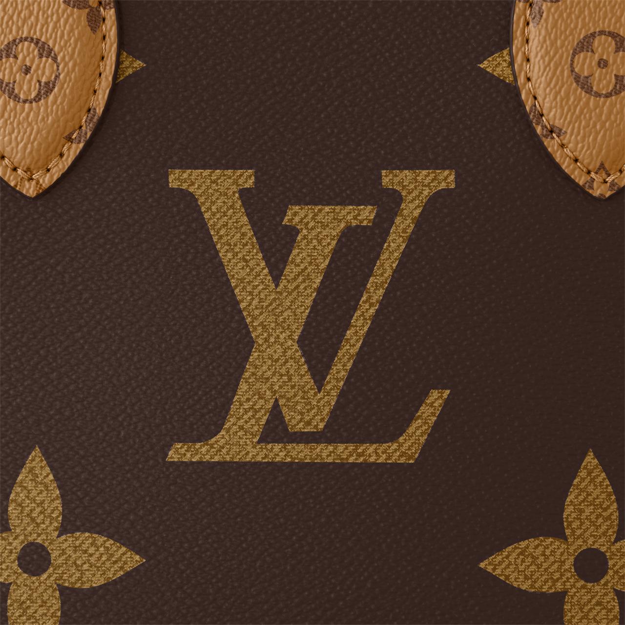 Vuitton Monogram Reverse On-the-Go PM handbag