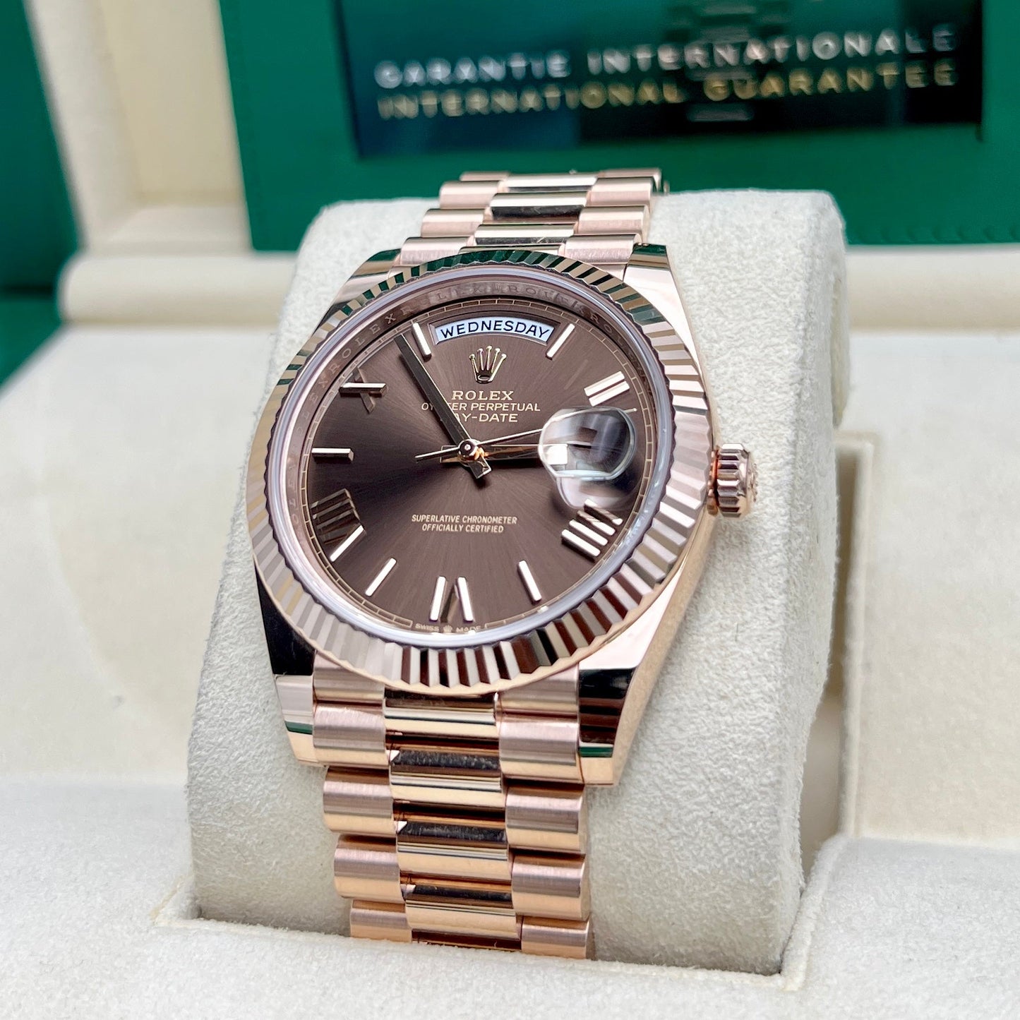 Rolex Day-Date Chocolate Dial