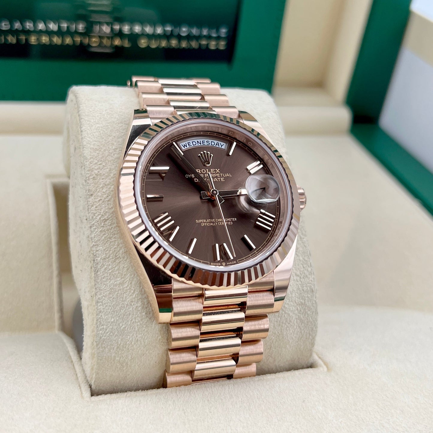 Rolex Day-Date Chocolate Dial