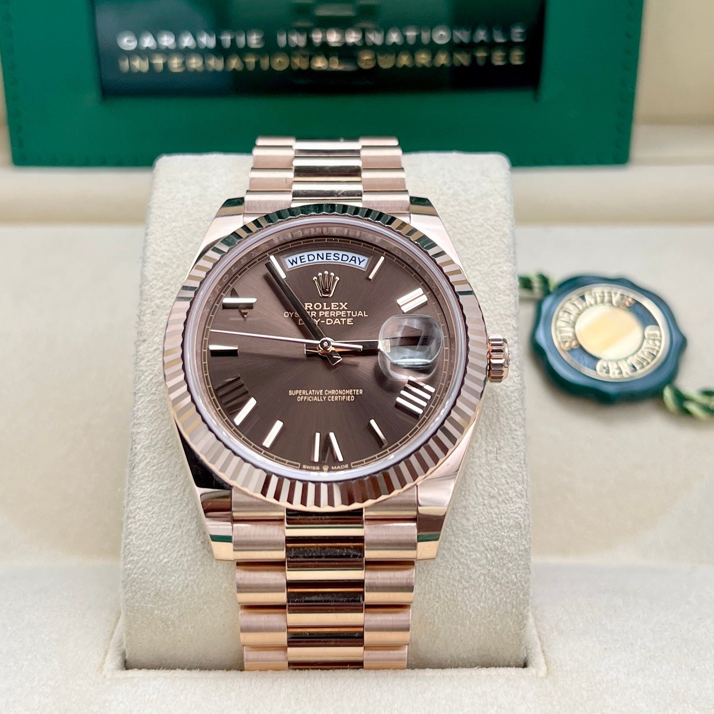 Rolex Day-Date Chocolate Dial
