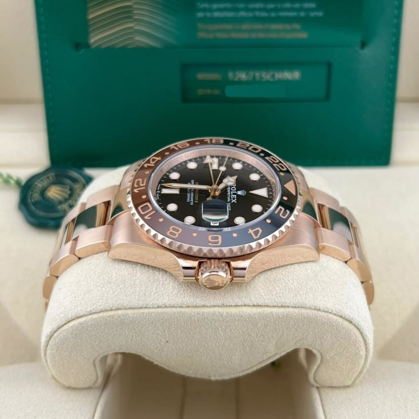 Rolex GMT-Master II – Root Beer Full Rose Gold –