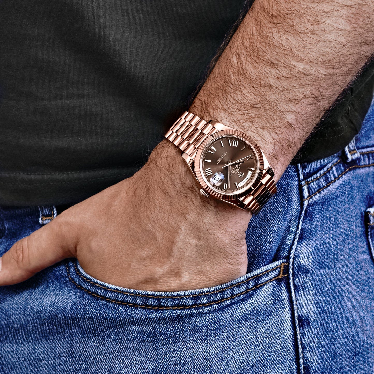 Rolex Day-Date Chocolate Dial