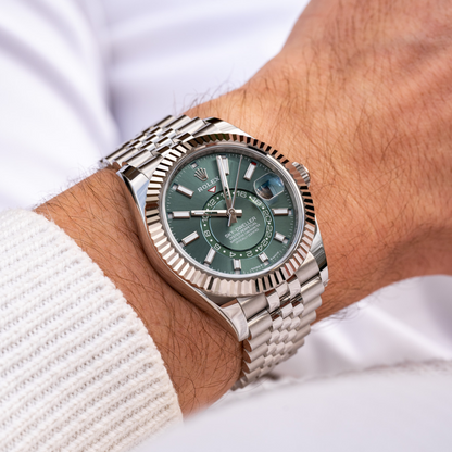 Rolex Sky-Dweller Green