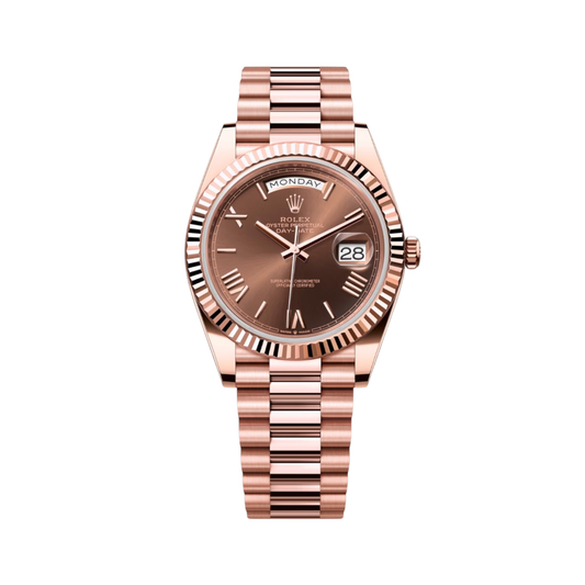 Rolex Day-Date  Chocolate Dial