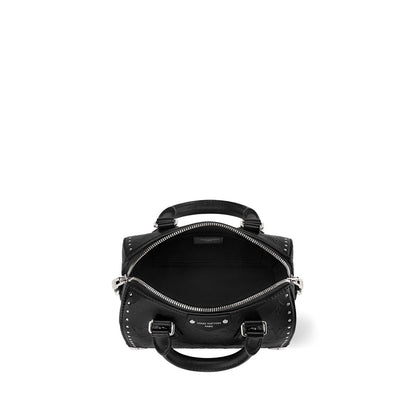 Speedy Trunk 20 bag in black with silver-toned hardware