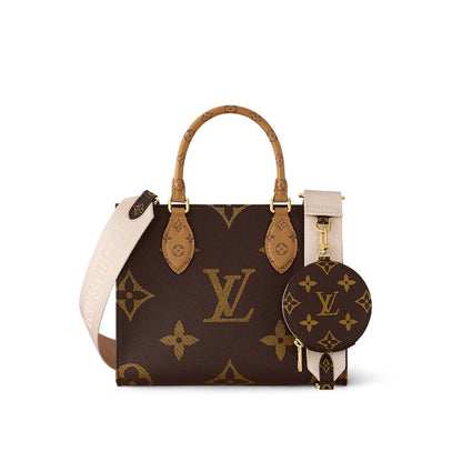 Vuitton Monogram Reverse On-the-Go PM handbag