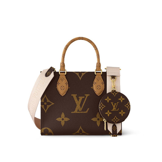 Vuitton Monogram Reverse On-the-Go PM handbag