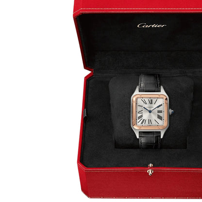 Cartier Santos Dumont Or Rose Gris