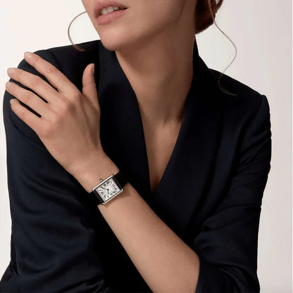 Cartier Tank Cuir Noir